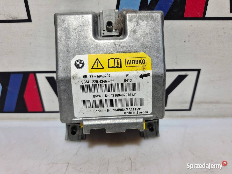 BMW E60 E61 E63 MODUŁ STEROWNIK SŁUPKA B LEWY