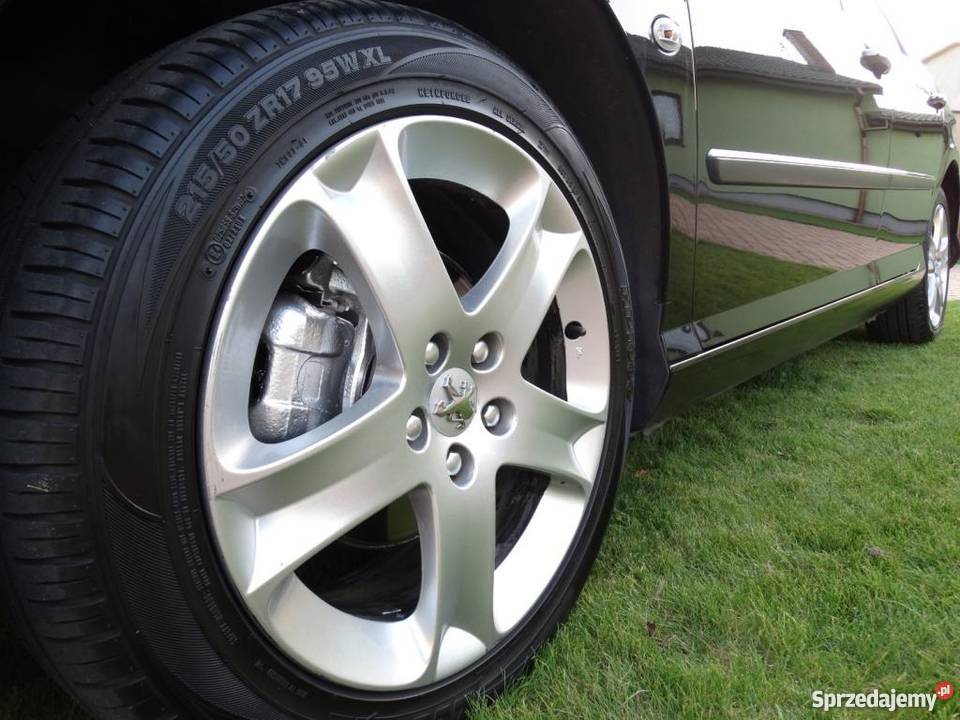 Peugeot 407 SW 20 HDI 136 JBL panorama pół skóra pierwszy właściciel 407 Kutno