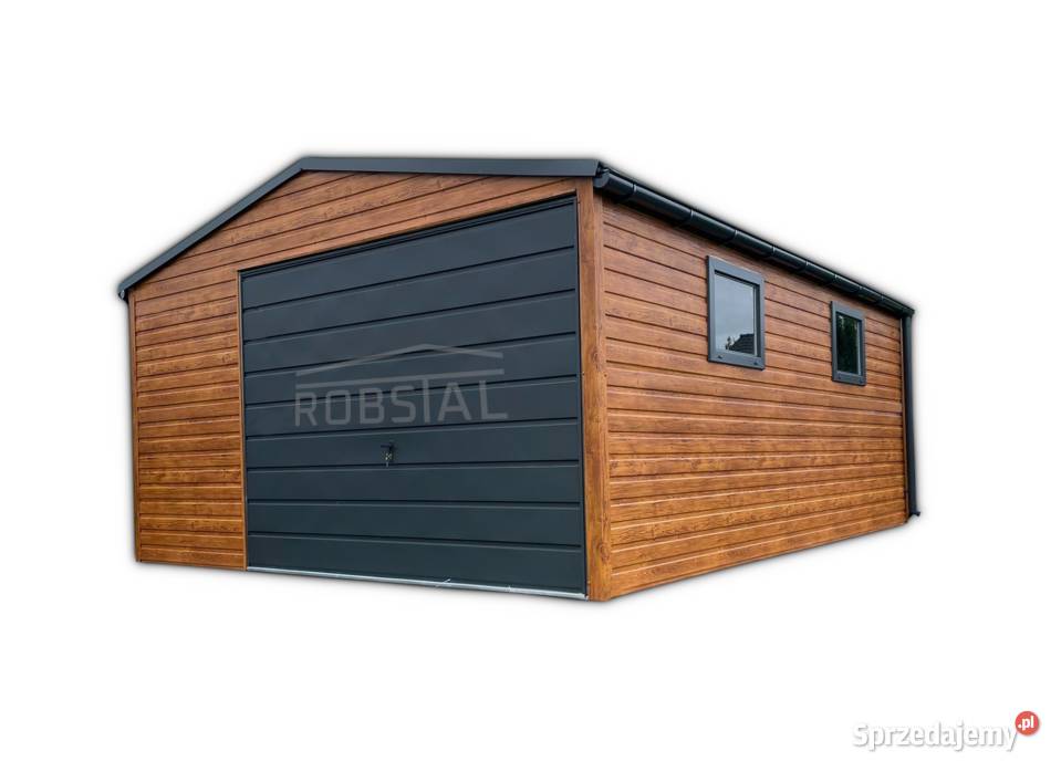 Garaż Blaszany 4x5m drewnopodobny PREMIUM Dąbie sprzedam