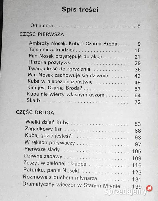 Detektyw Nosek Czarna Broda i porywacze Marian Pozostałe