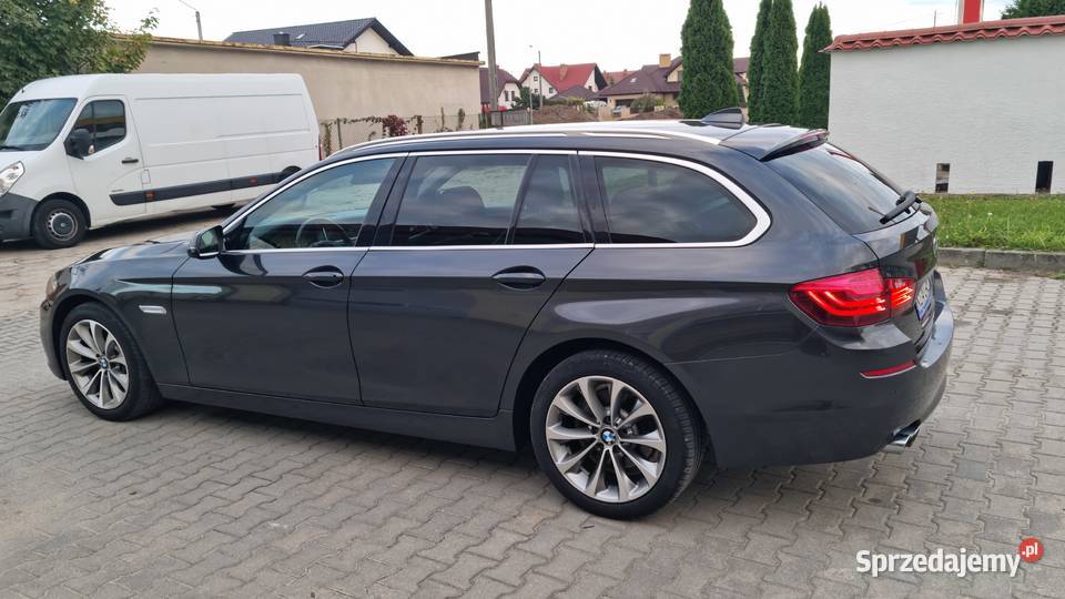 BMW 520 LIFT 2015r Bogate Wyp el ster kier skora Dąbrowa Tarnowska