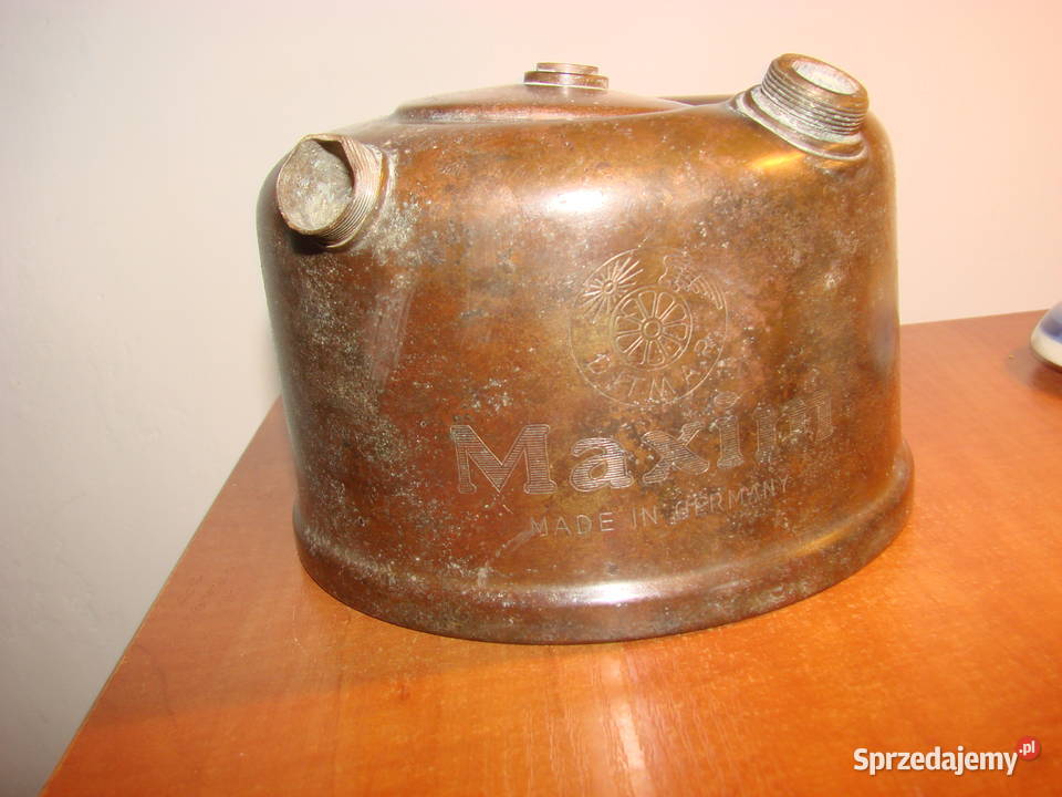 Ditmar Maxim miedziany zbiornik lampy pomorskie Pruszcz Gdański