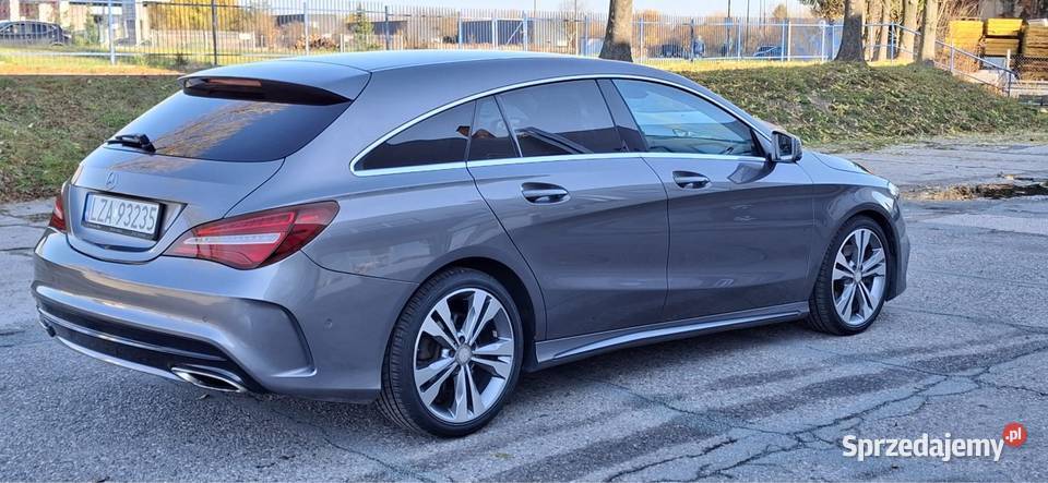 Mercedes CLA 220 4matic shooting brake salon kurtyny powietrzne CLA lubelskie