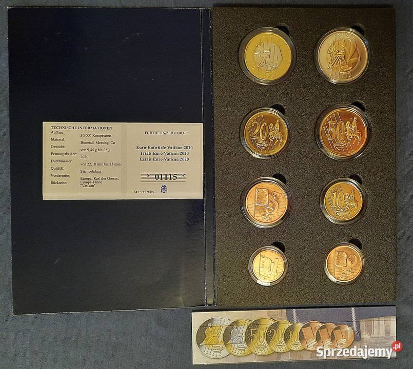 Zestaw Euro SPECIMEM Watykan Gliwice