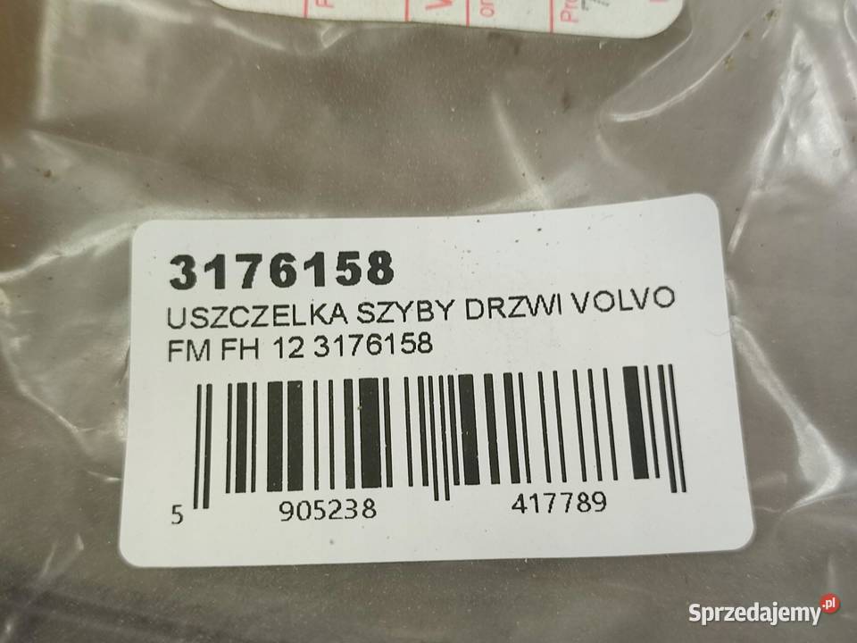 USZCZELKA SZYBY DRZWI VOLVO FM FH 12 NOWA