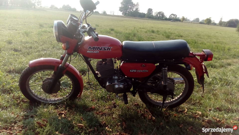 mińsk 125 zarejestrowanysprawny nieuszkodzony Dąbie