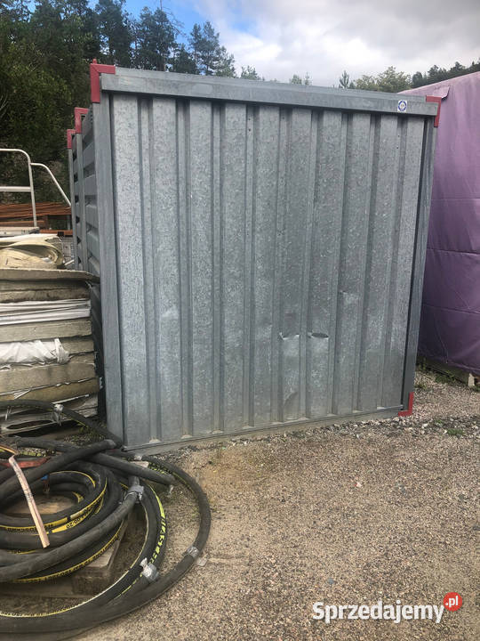 Aluminiowy Kontener 9 DV zamykane podwójne drzwi Magazynowanie Warszawa