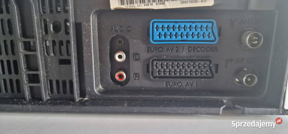 Video VHS magnetowid dvd Medion 6head stereo Magnetowidy Międzychód
