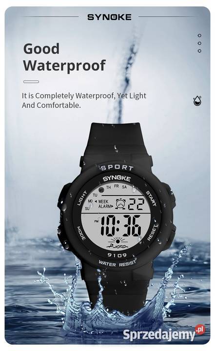 Zegarek cyfrowy Synoke elektroniczny damski Zegarki Gorzów Wielkopolski