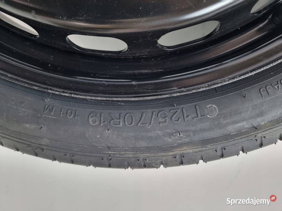 KOŁO DOJAZDOWE Volvo XC90 II XC60 II 12570 R19 Rudka