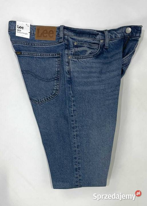 Spodnie męskie jeansy Lee West Blue Abbys W34 Łódź sprzedam