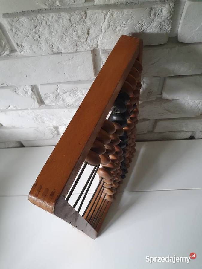 Stare liczydło duże orginał PRL Pozostałe Solnica