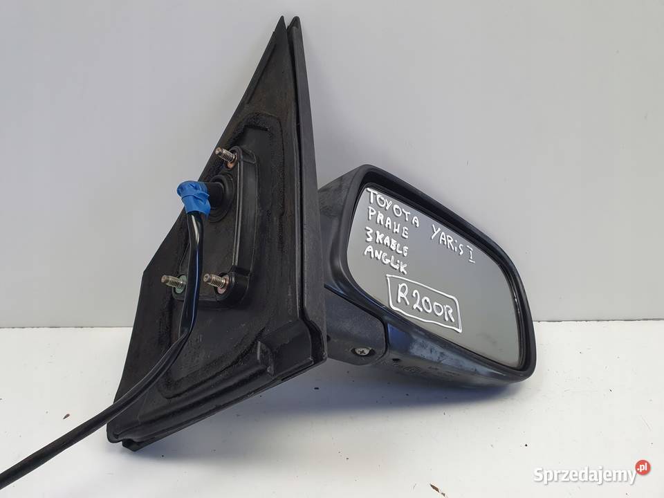 LUSTERKO PRAWE Toyota Yaris I 9906r PASAŻERA 3 Rudka