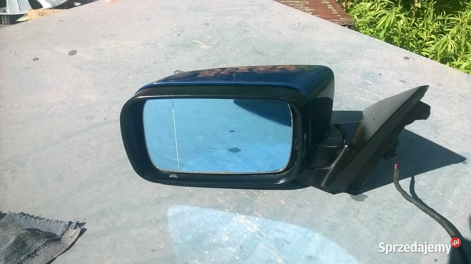 Lusterka prawe lewe Bmw E46 Lift topasblau Lusterka zewnętrzne mazowieckie sprzedam