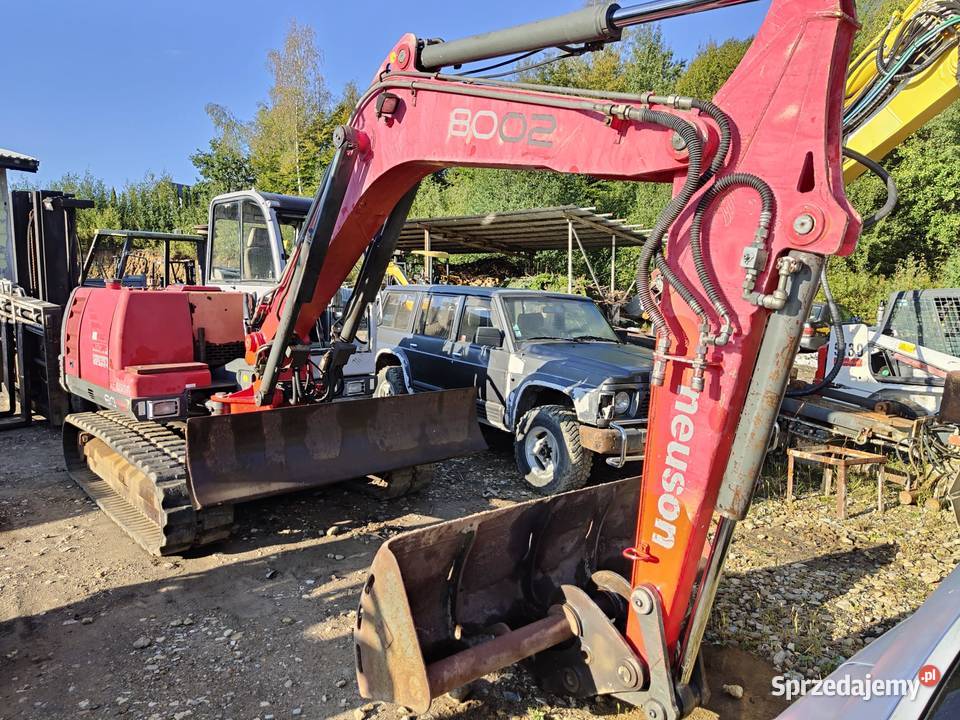 Koparka Gąsienicowa NEUSON 8002 RD 8 Ton Koparki Tymowa
