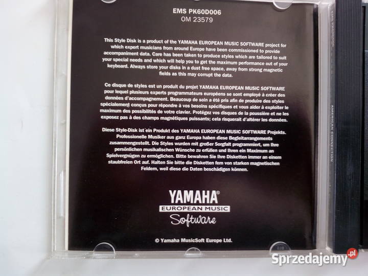 Yamaha PSR 6000 Style disk Elektronika Kąty Wrocławskie
