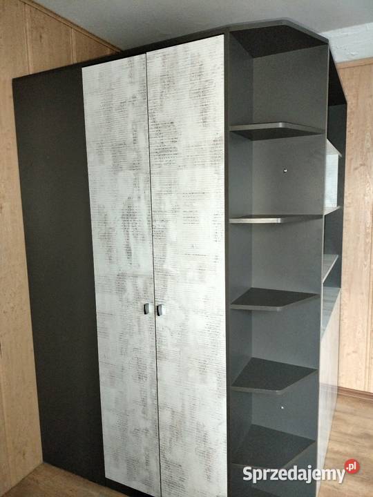 Szafa Narożna TABLO 1 GrafitEnigma Grabno