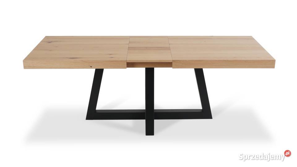 Stół IKON 180 x 90 rozkładany dąb nat dziki Woźniki