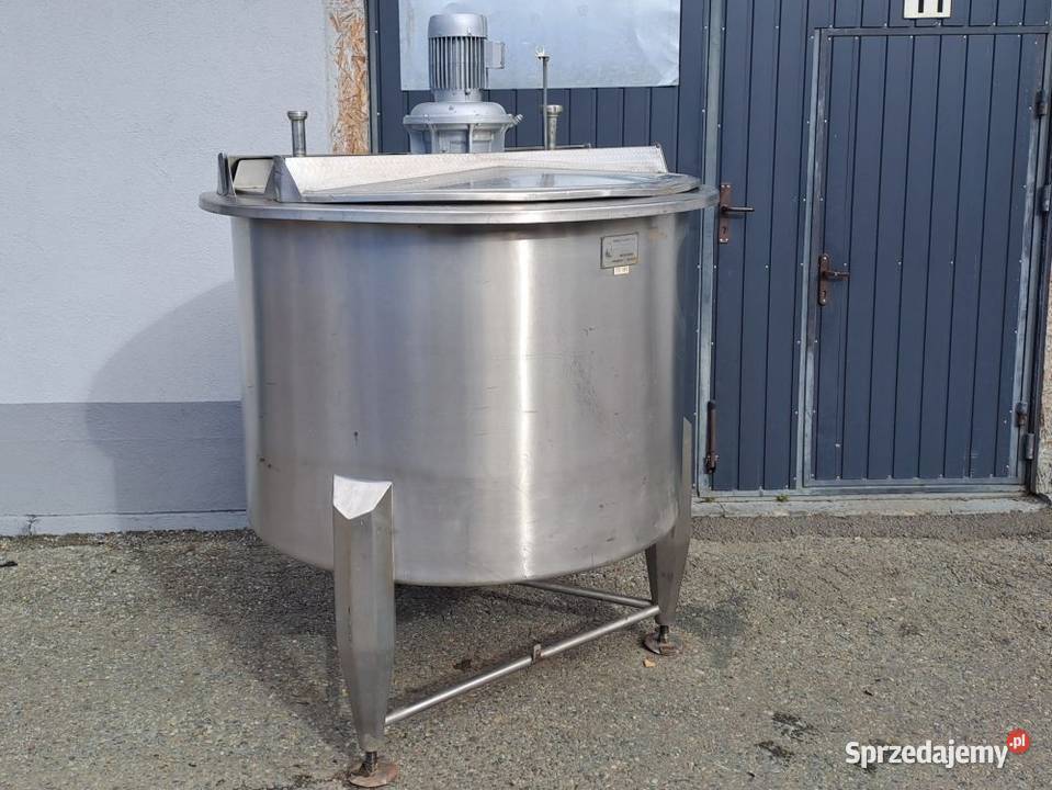 Zbiornik nierdzewny z mieszadłem 1500 L PIERRE Stary Sącz