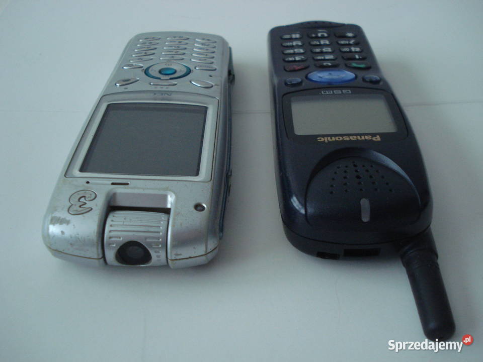 NEC E313 Panasonic G520 telefony kolekcjonerskie Gdynia