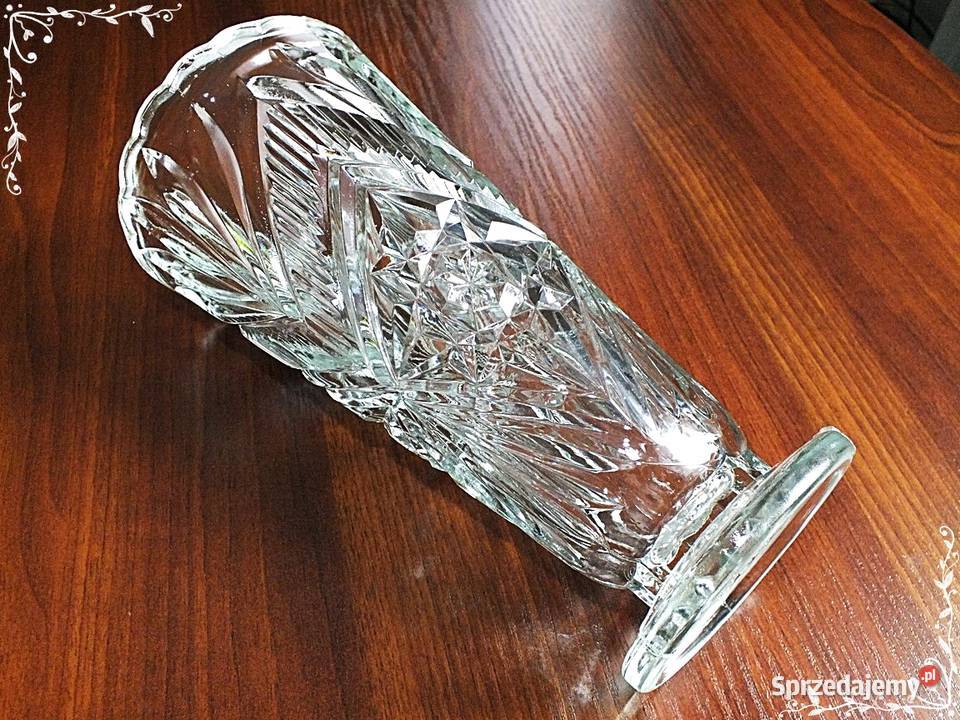 Stary wazon szklany z lat 60tych PRL Szklo