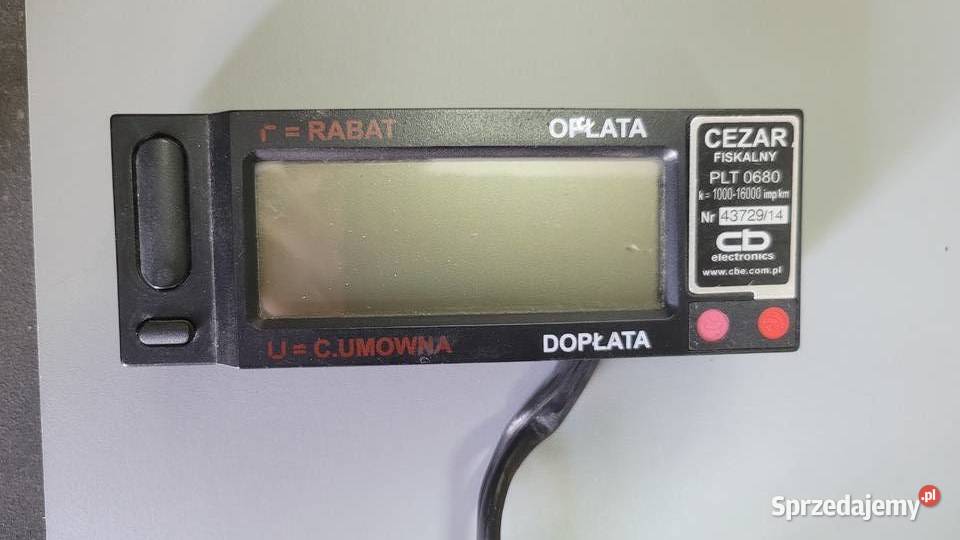 Taksometr fiskalny CEZAR Wieliczka