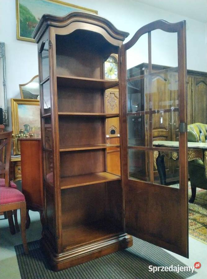 Stylowa witryna biblioteczka włoska 180cm Białystok