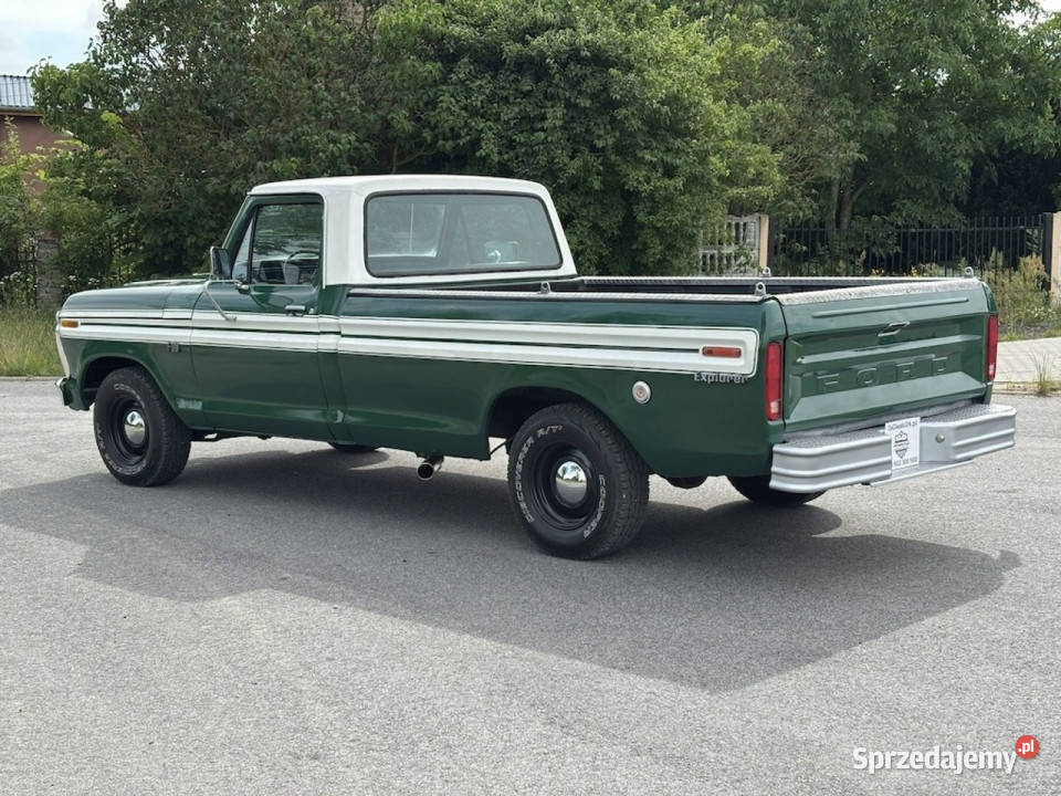 Ford F100 FORD F100 CUSTOM 1976 302 V8 50 Sulechów