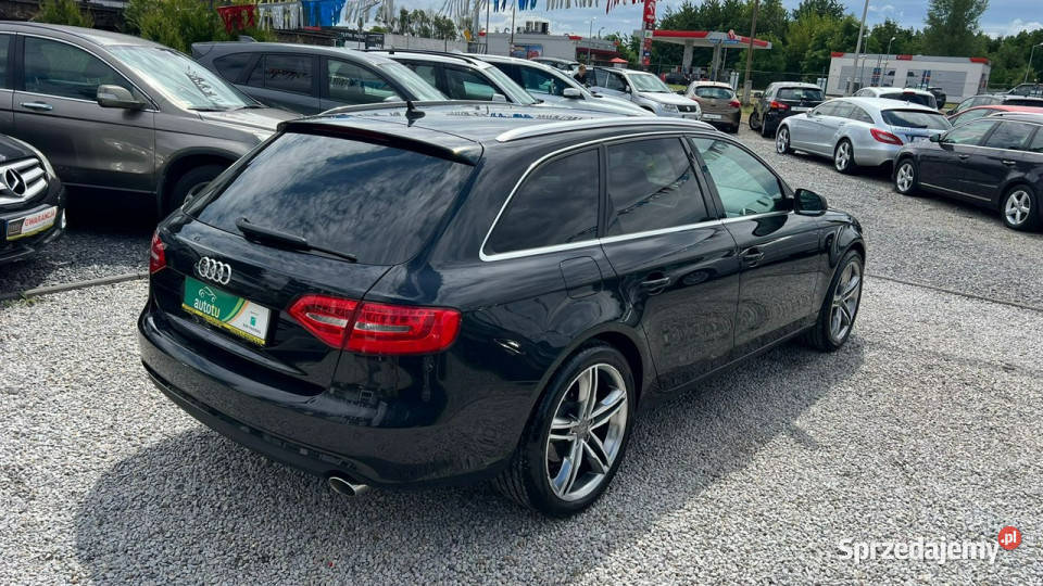 Audi A4 LIFT 30 TDI Duża Navi Ledy Skóra SLINE serwisowany w ASO Świdnica