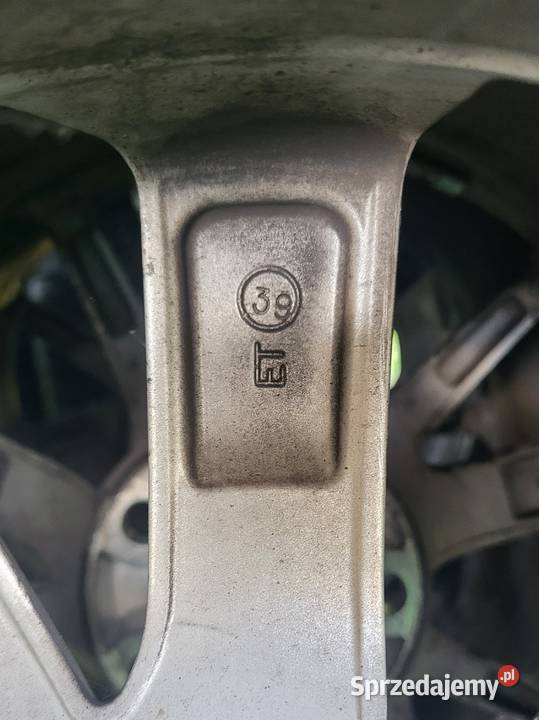 Alufelgi 4 koła Toyota 17 5x114 opony zima Kraków