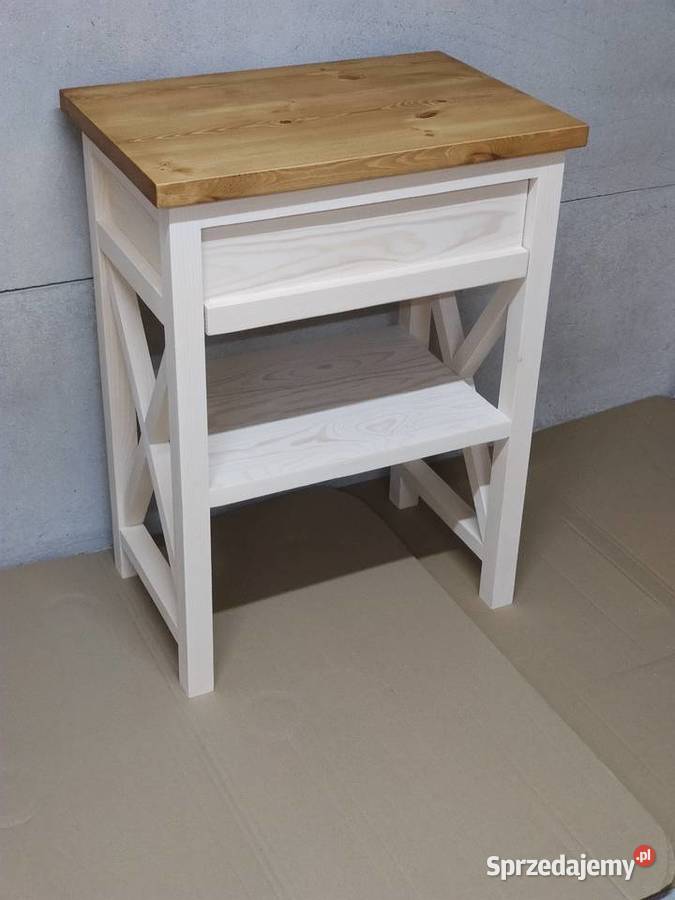 Konsola toaletka drewniana 60cm łódzkie Zduńska Wola