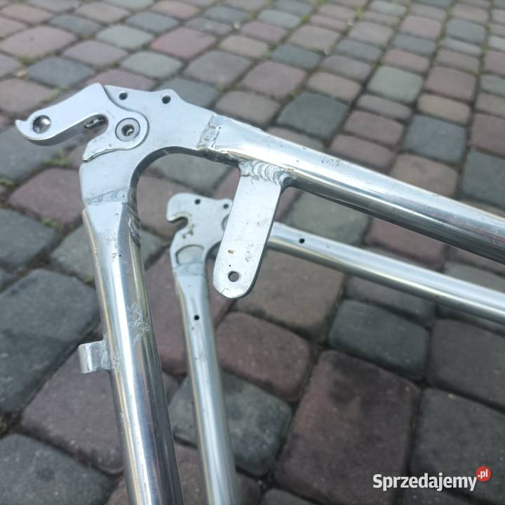 Rama do roweru srebrna ładna aluminium Części i akcesoria Rzeszów