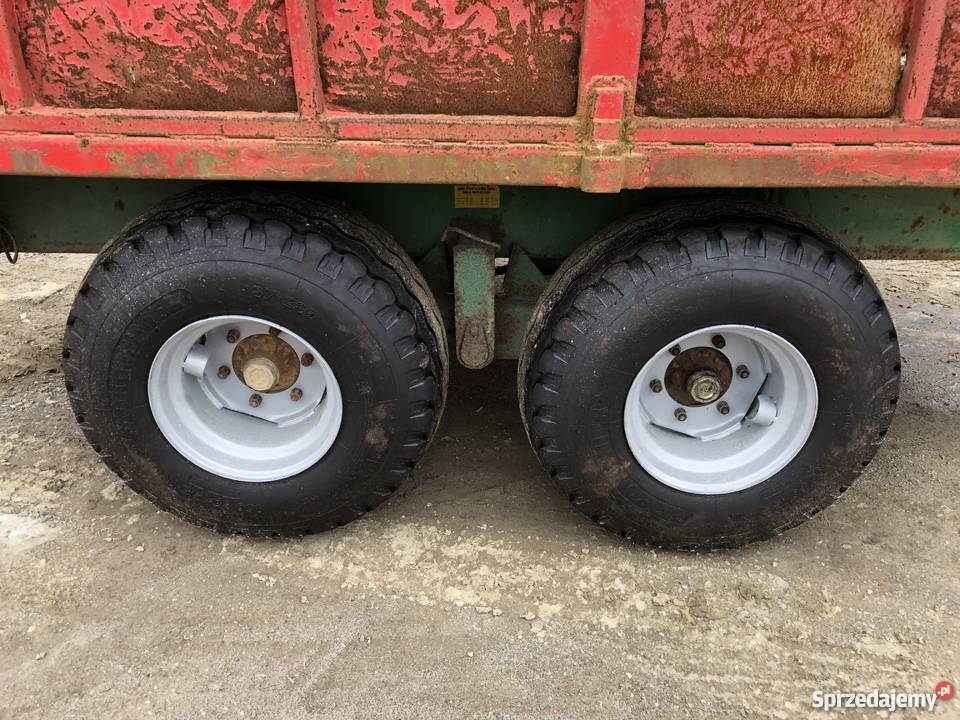 Przyczepa Tandem Rolnicza Wywrotka NOWE KOŁA Przyczepy rolnicze małopolskie Jordanów
