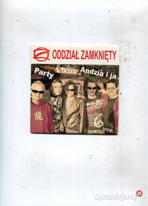 oddział zamknięty Party Andzia i ja Płyta CD 1 płyta Szczecin