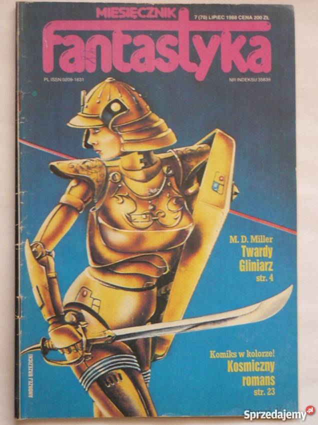 Fantastyka 1988 Nr 07 70 MiesiĘcznik Warszawa Sprzedajemypl 6080