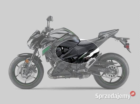 KAWASAKI Z800 Z 800 Plastik lewy Wypełnienie Łobżenica
