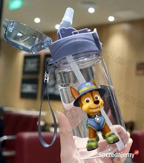 Bidon Butelka 550 ml Ze słomką Psi Patrol Płock