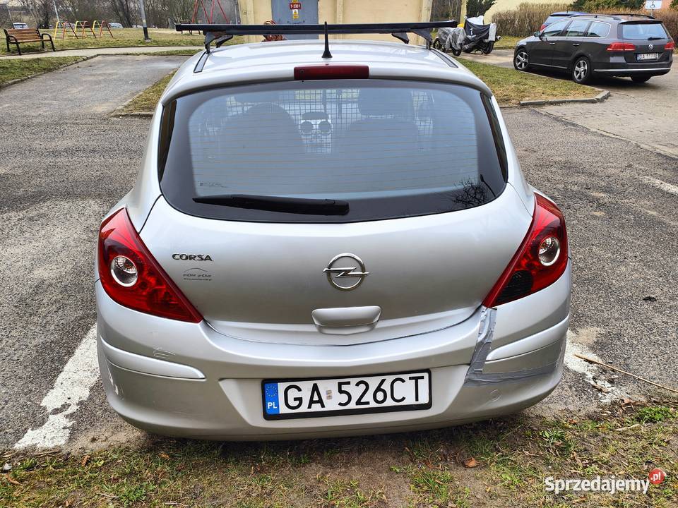 VAT1 OPEL CORSA D 2014 VAN 241321km Pozostałe pomorskie Gdynia