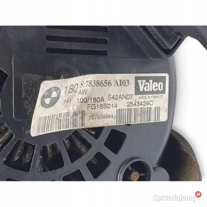 ALTERNATOR BMW E90 M3 40 V8 valeo 7838656 Chełm sprzedam