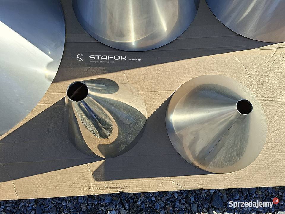 Stożek nierdzewny dennica stożkowa