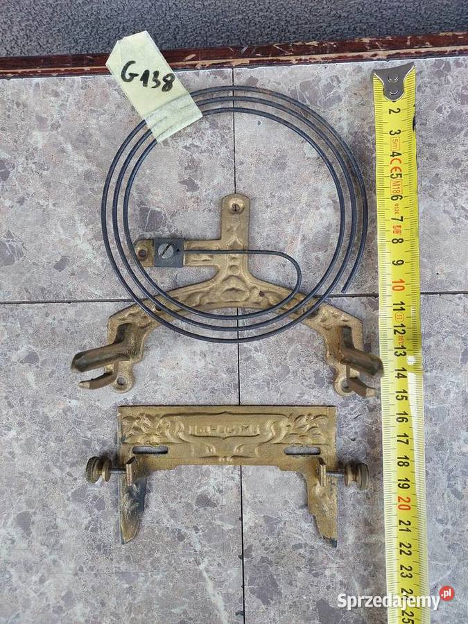 G138 Gong sanki mocowanie mechanizmu starego sprzedam