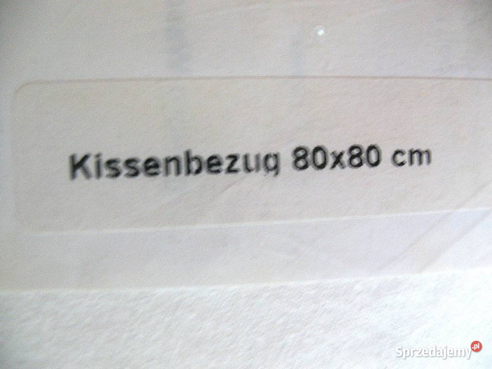 Pokrowiec na poduszkę antyalergiczny 80 x 80 Siedlce sprzedam