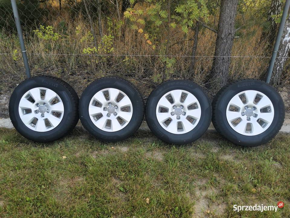 Koła Alufelgi 16 AUDI opony zimowe NOWE 22560R16 Opony i felgi sprzedam