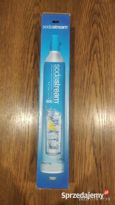 Cylinder z gazem SodaStream niebieski 425 g Lublin