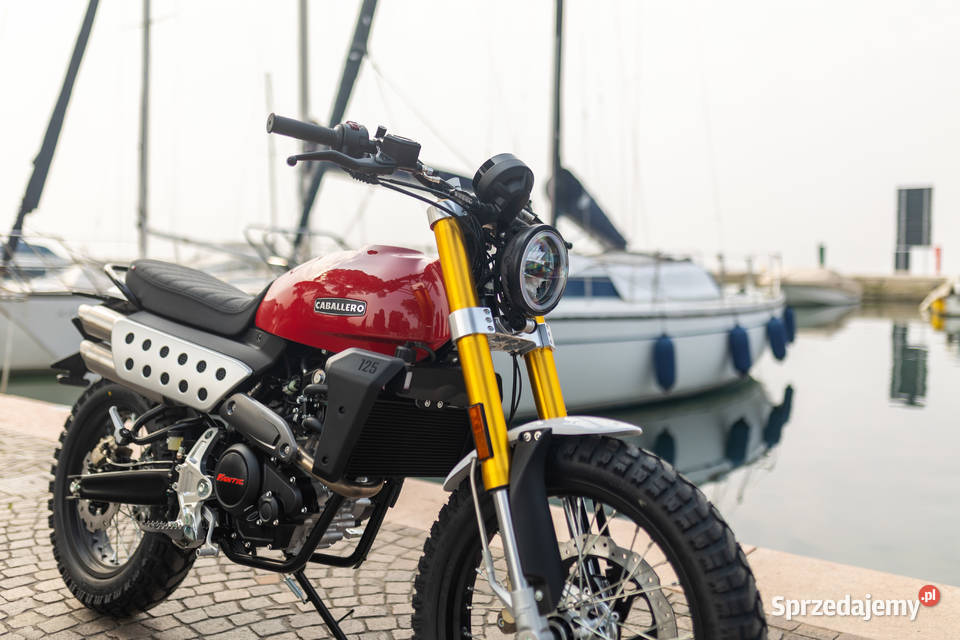 Fantic Caballero 125 Scrambler MY26 czerwony 124cm3 zachodniopomorskie Szczecin sprzedam