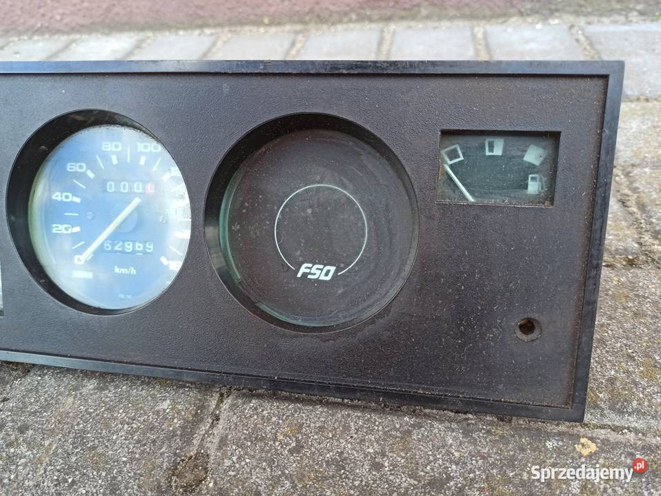 Licznik zegary prędkościomierz Fiat 125 FSO Ostrów Wielkopolski