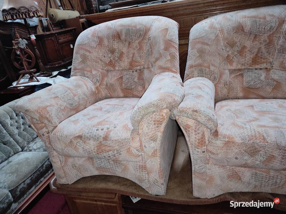 Komplet wypoczynkowy fotel sofa dwuosobowa 112 z Sypniewo