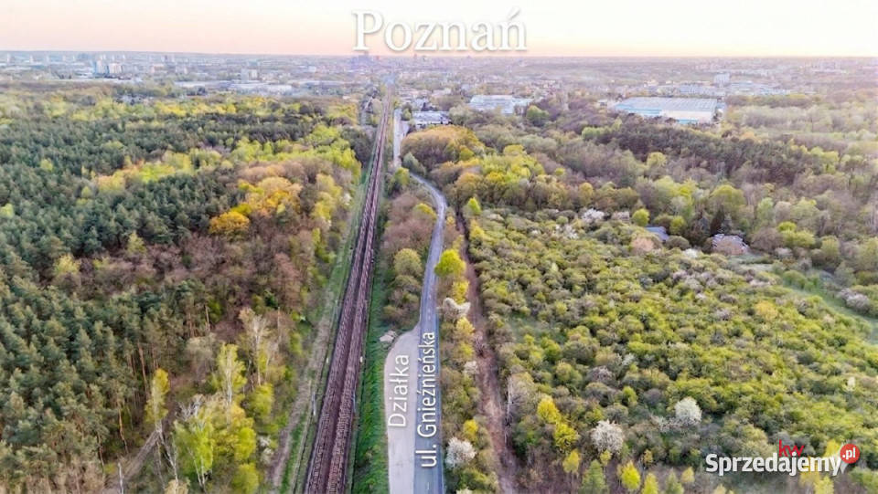 Grunt na sprzedaż Poznań 3542m2 225zł/m2