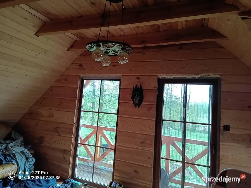 Nowy Dom z Bali Drewnianych 87m2 Budy Zosine