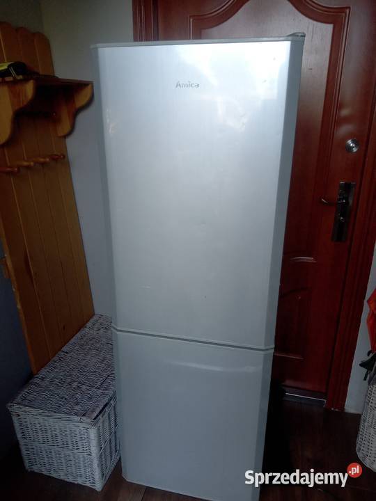 Lodówka z zamrazarką Amica INOX Świdnik